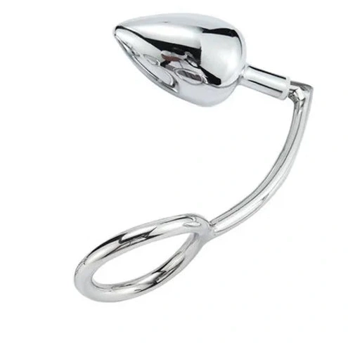 DiscreetChoice with Ring Set Anal Stainless 4663 Steel Hook Cock 0819